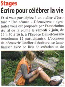 article de presse